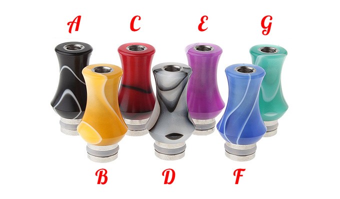 DripTip Farben Acryl-Edelstahl-Vase