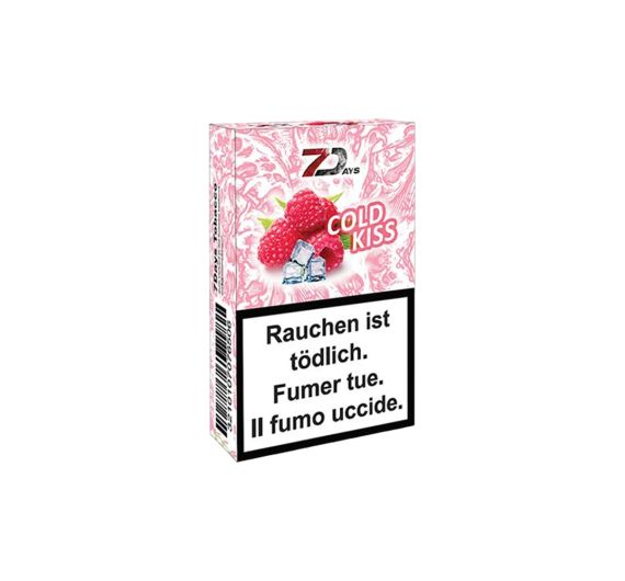 7 Days - Cold Kiss - 50g - Shisha Tobacco 7 Days - Cold Kiss - 50g - Shisha Tobacco