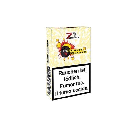 7 Days - Sour Bomb - 50g - Shisha Tobacco 7 Days - Sour Bomb - 50g - Shisha Tobacco