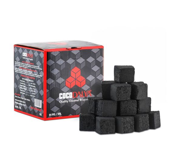 Adalya Cocodalya - 26mm - 1kg - Natural Charcoal Adalya Cocodalya - 26mm - 1kg - Natural Charcoal