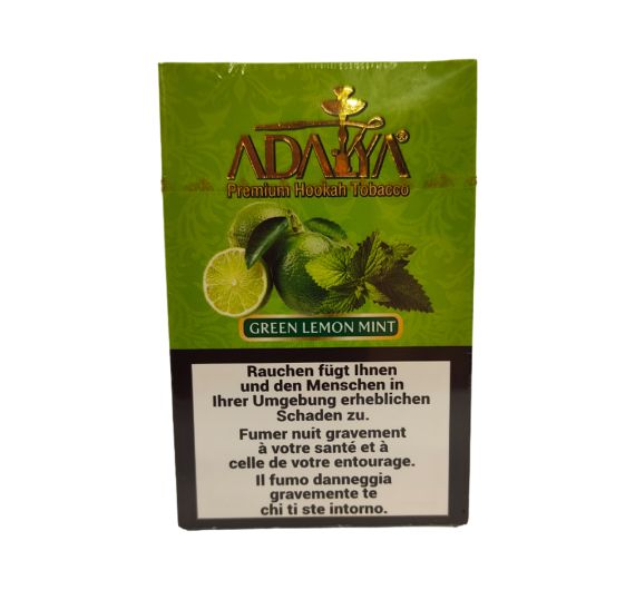 Adalya - Green Lemon Mint - 50g - Shisha Tobacco Adalya - Green Lemon Mint - 50g - Shisha Tobacco