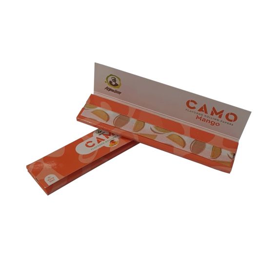 Afghan Hemp - Flavored Rolling Papers - King Size - Mango Afghan Hemp - Flavored Rolling Papers - King Size - Mango