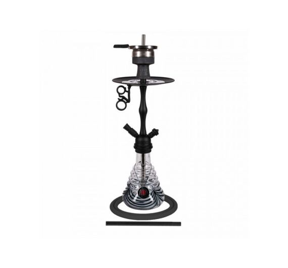 Amy Deluxe - Stillness 440 - Black - 2-Hose Shisha Amy Deluxe - Stillness 440 - Black - 2-Hose Shisha
