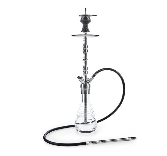 Azlan - Chaya Silver - 4-Hose Shisha Azlan - Chaya Silver - 4-Hose Shisha