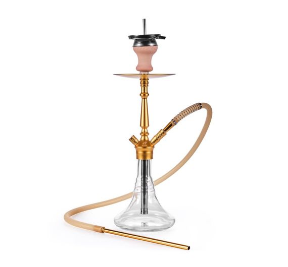 Azlan - High Roller Gold - 2-Hose Shisha Azlan - High Roller Gold - 2-Hose Shisha