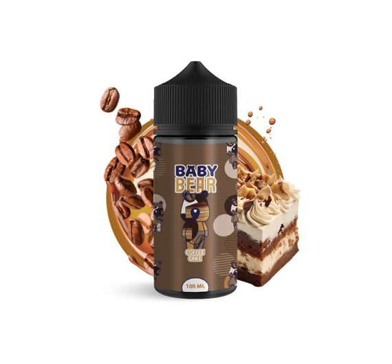 Baby Bear - Coffee Cake - 100ml E-liquid (Shortfill) Baby Bear - Coffee Cake - 100ml E-liquid (Shortfill)