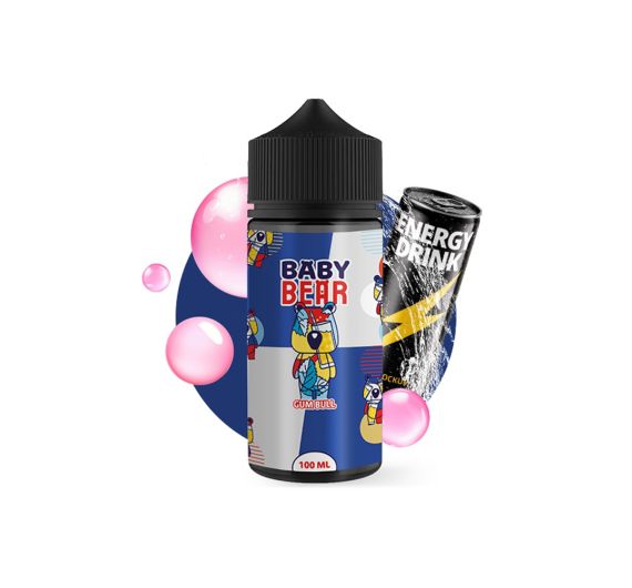 Baby Bear - Gum Bull - 100ml E-liquid (Shortfill)