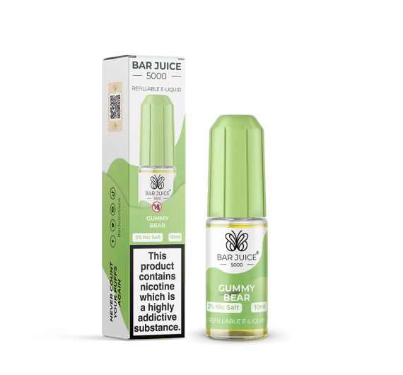 Bar Juice 5000 - Gummy Bear - 10ml E-liquid (Nic Salt)