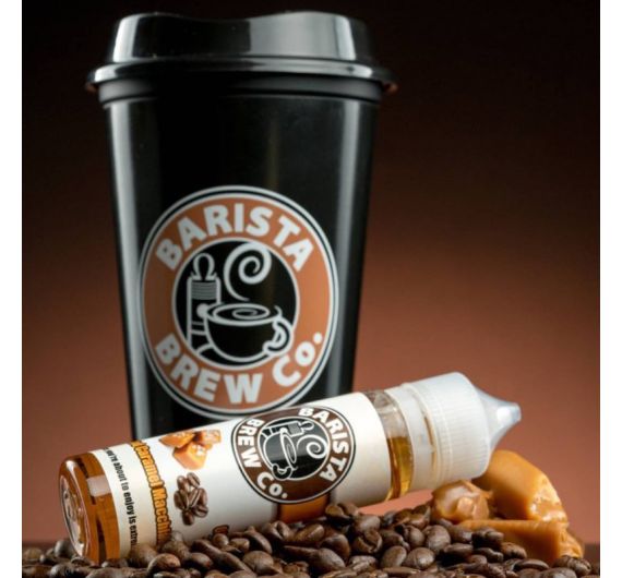 Barista Brew Co - Salted Caramel Macchiato - 50/60ml E-liquid (Shortfill) Barista Brew Co - Salted Caramel Macchiato - 50/60ml E-liquid (Shortfill)