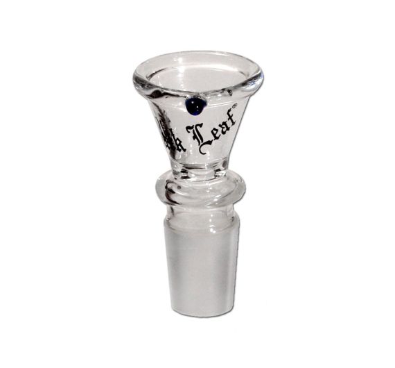Black Leaf - Conical Glass Bowl - NS19