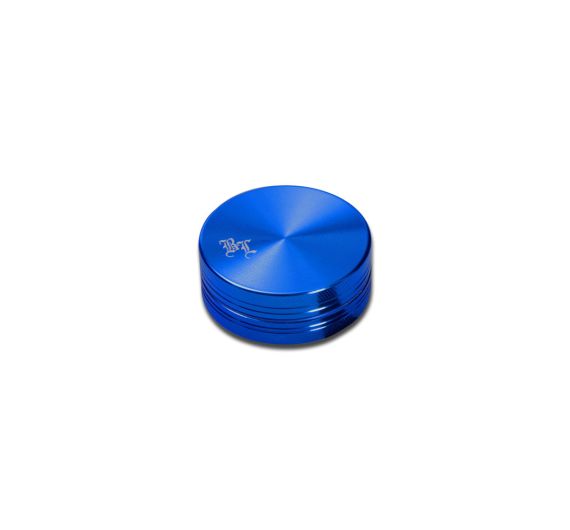 Black Leaf - 2-Piece Aluminium Grinder - Blue Black Leaf - 2-Piece Aluminium Grinder - Blue