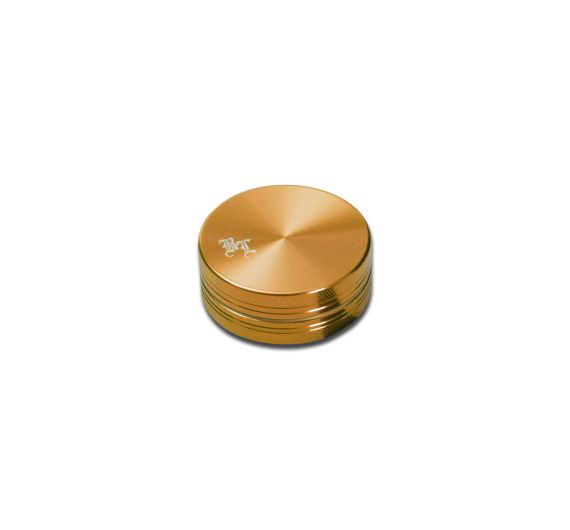 Black Leaf - 2-Piece Aluminium Grinder - Gold Black Leaf - 2-Piece Aluminium Grinder - Gold