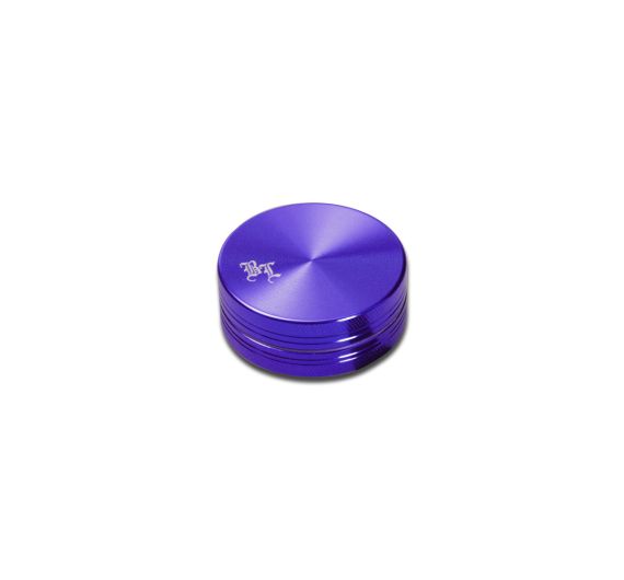 Black Leaf - 2-Piece Aluminium Grinder - Indigo Black Leaf - 2-Piece Aluminium Grinder - Indigo