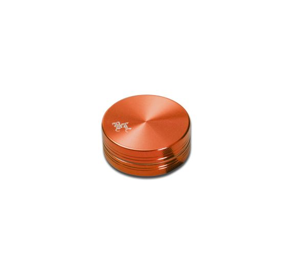 Black Leaf - 2-Piece Aluminium Grinder - Orange Black Leaf - 2-Piece Aluminium Grinder - Orange