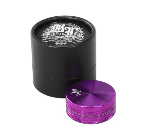 Black Leaf - 2-Piece Aluminium Grinder - Purple Black Leaf - 2-Piece Aluminium Grinder - Purple