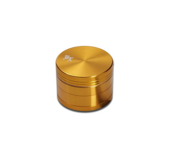 Black Leaf - 4-Piece Aluminium Grinder - Gold Black Leaf - 4-Piece Aluminium Grinder - Gold
