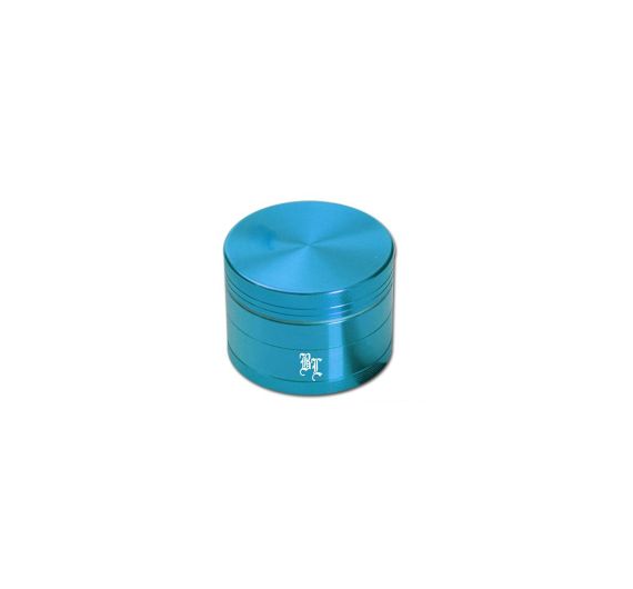 Black Leaf - 4-Piece Aluminium Grinder with Screen - Turquoise Black Leaf - 4-Piece Aluminium Grinder with Screen - Turquoise