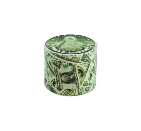 Black Leaf - Dollar 4-Piece Grinder Black Leaf - Dollar 4-Piece Grinder