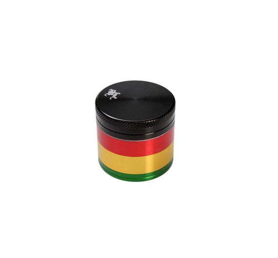 Black Leaf - Rasta 4-Piece Grinder 39/36mm Black Leaf - Rasta 4-Piece Grinder 39/36mm