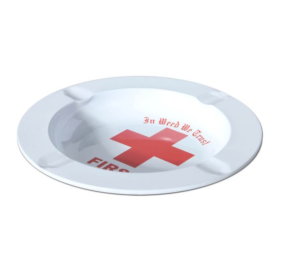 Black Leaf - Metal Ashtray - First Aid Black Leaf - Metal Ashtray - First Aid