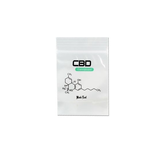 Black Leaf - CBD Zip Bags 40 x 60 mm - 100 pcs