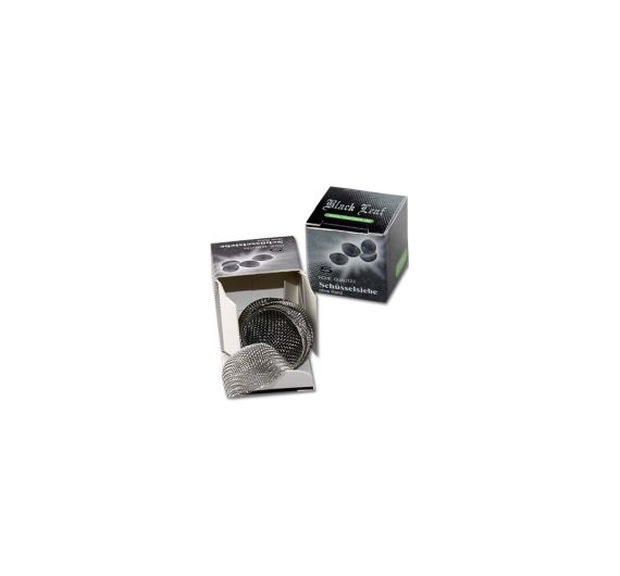 Black Leaf - Rimless Stainless Steel Screens - 20 mm Black Leaf - Rimless Stainless Steel Screens - 20 mm