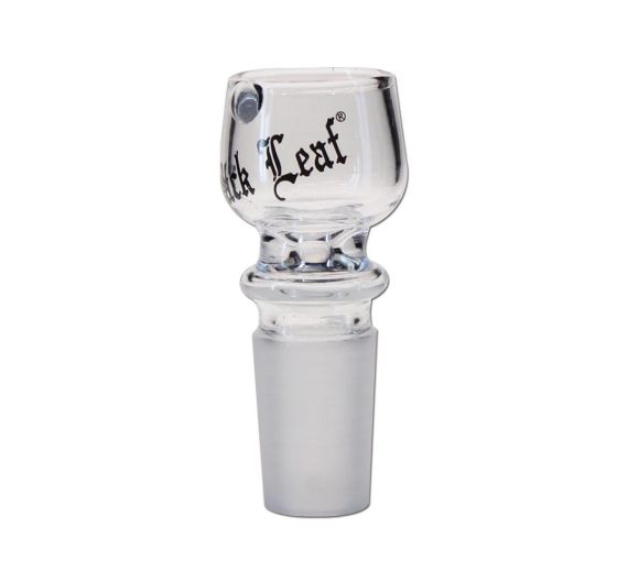 Black Leaf - Glass Bowl with Roll-Stop - NS19