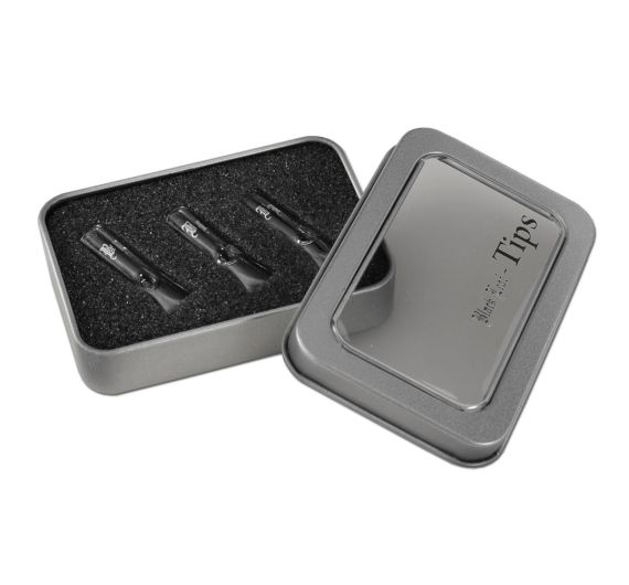 Black Leaf - Flat Glass Rolling Tips 7 mm