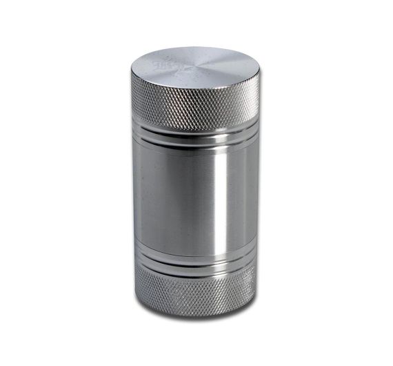 Black Leaf - Silver Pollen Press - Size L