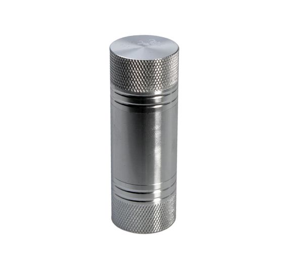 Black Leaf - Silver Pollen Press - Size S