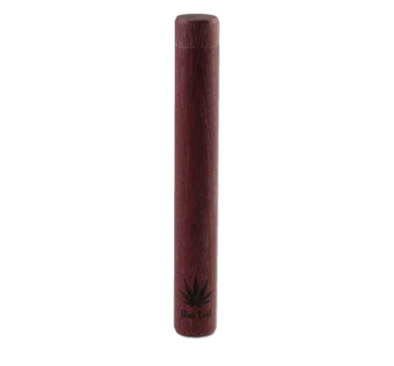 Black Leaf - 110mm Wooden Joint Tube - Amaranth Black Leaf - 110mm Wooden Joint Tube - Amaranth