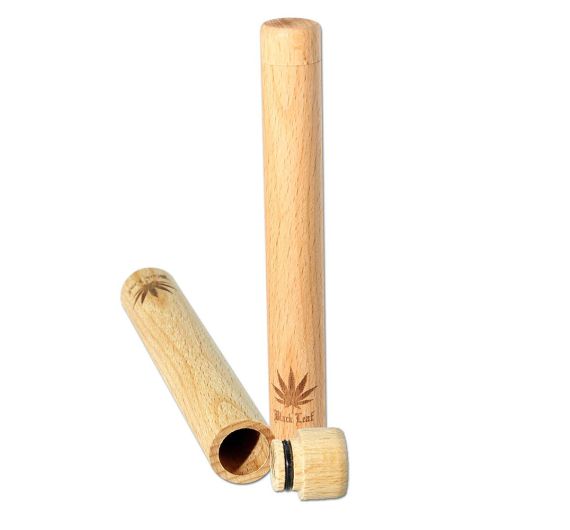 Black Leaf - 110mm Wooden Joint Tube - Beech