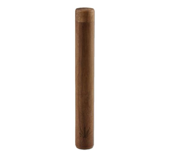 Black Leaf - 110mm Wooden Joint Tube - Walnut Black Leaf - 110mm Wooden Joint Tube - Walnut