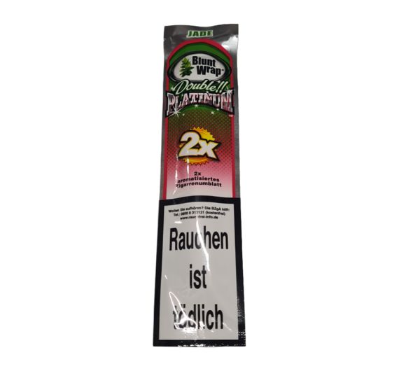Blunt Wrap - Platinum Double Jade Blunt Wrap - Platinum Double Jade