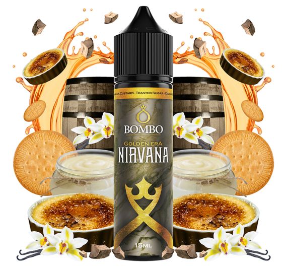 Bombo Golden Era - Nirvana - 15/60ml Longfill Concentrate Bombo Golden Era - Nirvana - 15/60ml Longfill Concentrate