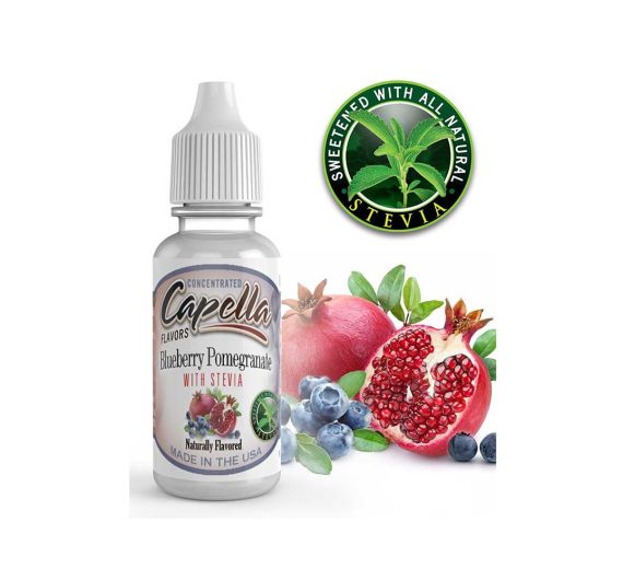 Capella - Blueberry Pomegranate with Stevia - 13 ml Flavour Concentrate Capella - Blueberry Pomegranate with Stevia - 13 ml Flavour Concentrate