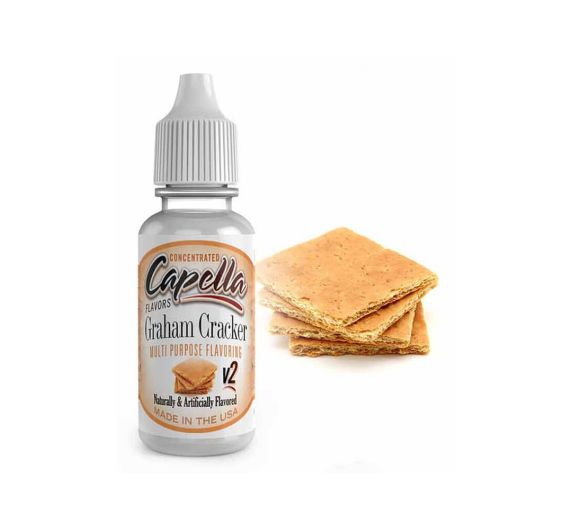 Capella - Graham Cracker V2 - 13 ml Flavour Concentrate Capella - Graham Cracker V2 - 13 ml Flavour Concentrate