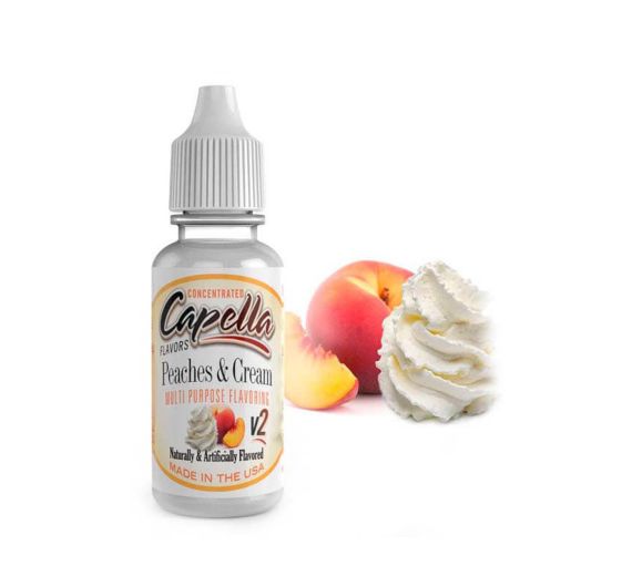 Capella - Peaches and Cream V2 - 13ml Flavour Concentrate