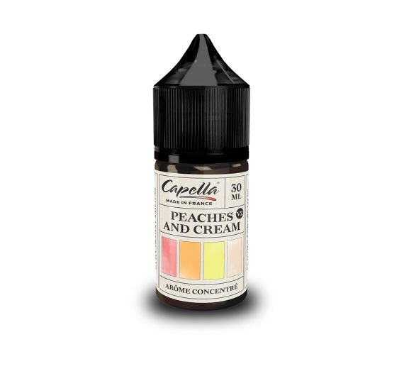 Capella - Peaches and Cream V2 - 30ml Flavour Concentrate Capella - Peaches and Cream V2 - 30ml Flavour Concentrate