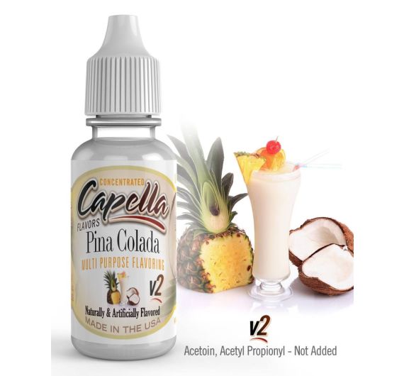 Capella - New Pina Colada - 13 ml Flavour Concentrate Capella - New Pina Colada - 13 ml Flavour Concentrate