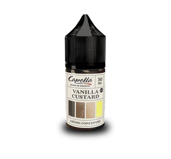 Capella - Vanilla Custard V2 - 30ml Flavour Concentrate Capella - Vanilla Custard V2 - 30ml Flavour Concentrate