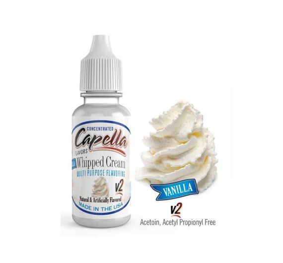 Capella - Vanilla Whipped Cream V2 - 13ml Flavour Concentrate
