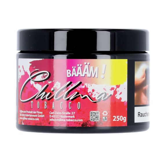 Chillma Tobacco - Bäääm - 250g - Shisha Tobacco Chillma Tobacco - Bäääm - 250g - Shisha Tobacco