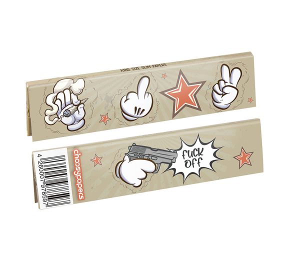 Choosypapers - Rolling Papers KSS CARTOON HANDS Choosypapers - Rolling Papers KSS CARTOON HANDS