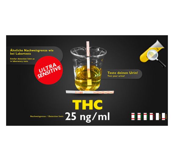 CleanU - High-Sensitivity THC Test 25 ng/ml