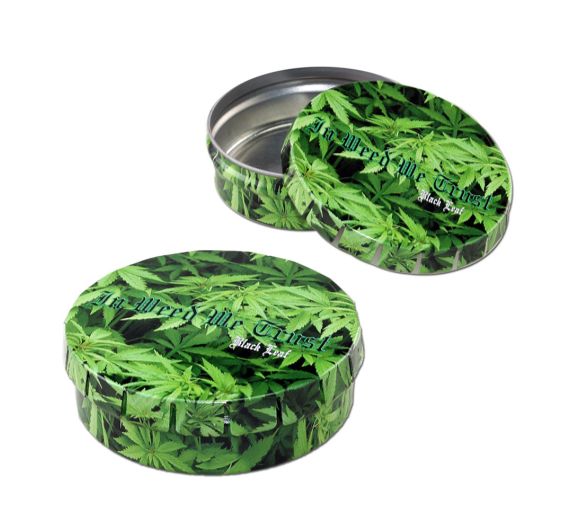 Black Leaf - ClickClack Tin - Leaves