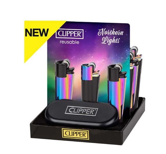 Clipper Classic - NORTHERN LIGHTS Metal Lighter