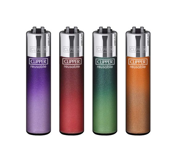 Clipper - METALLIC GRADIENT #5 Lighter - Assorted Clipper - METALLIC GRADIENT #5 Lighter - Assorted