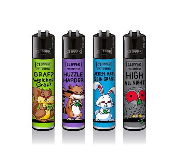 Clipper - 420 FORREST Lighters - Assorted Clipper - 420 FORREST Lighters - Assorted