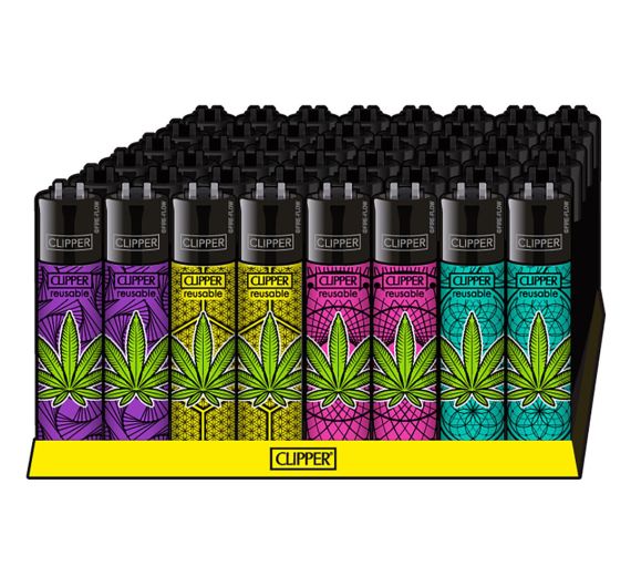 Clipper - LEAVES #38 Lighters - Assorted Clipper - LEAVES #38 Lighters - Assorted